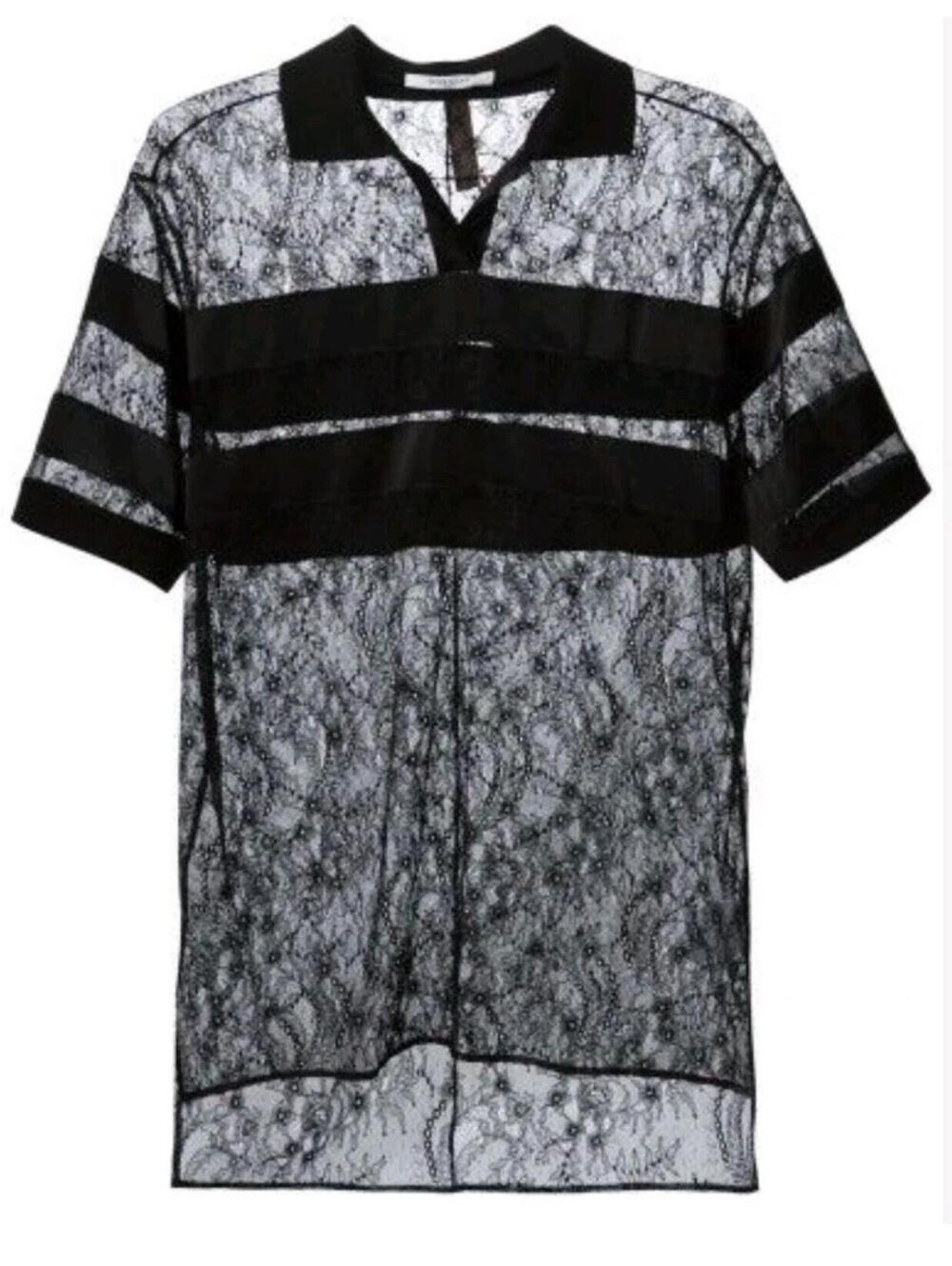 GIVENCHY Polo Lace Shirt Size 38